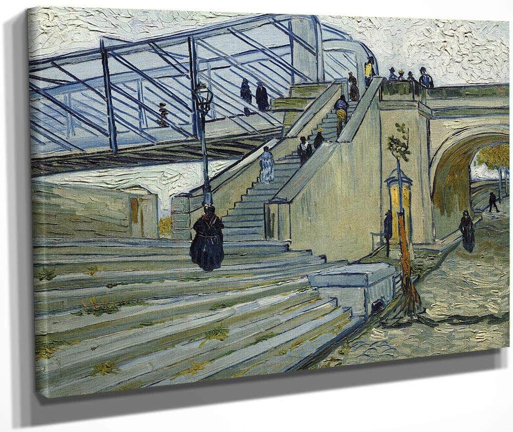 Le Pont De Trinquetaille By Vincent Van Gogh Fine Art Print