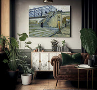 Le Pont De Trinquetaille By Vincent Van Gogh Fine Art Print
