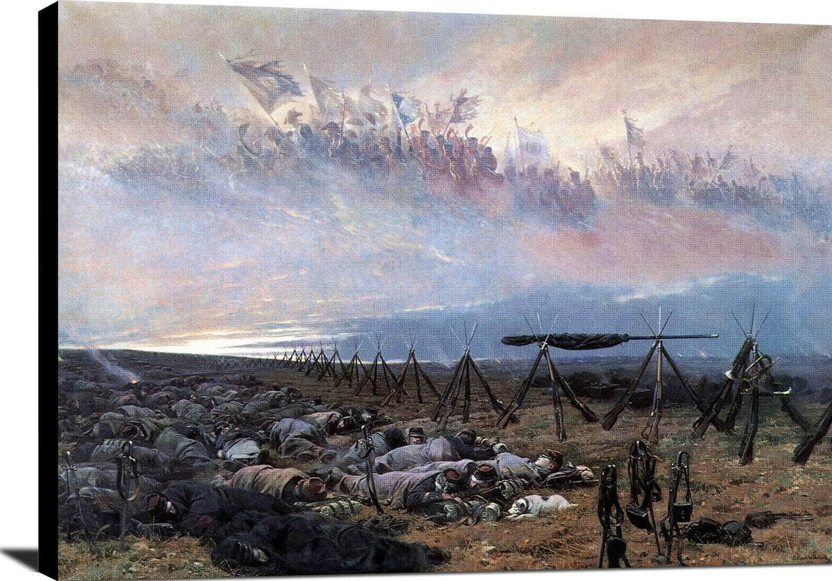 Le Reve The Dream Painting Edouard Detaille Canvas Art Fine Art Print