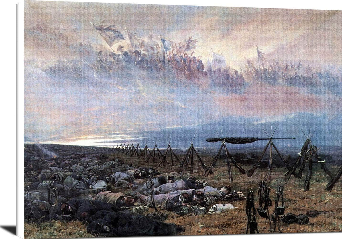 Le Reve The Dream Painting Edouard Detaille Canvas Art Fine Art Print