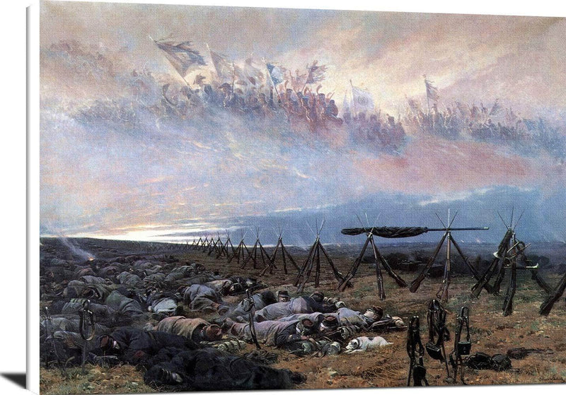 Le Reve The Dream Painting Edouard Detaille Canvas Art Fine Art Print