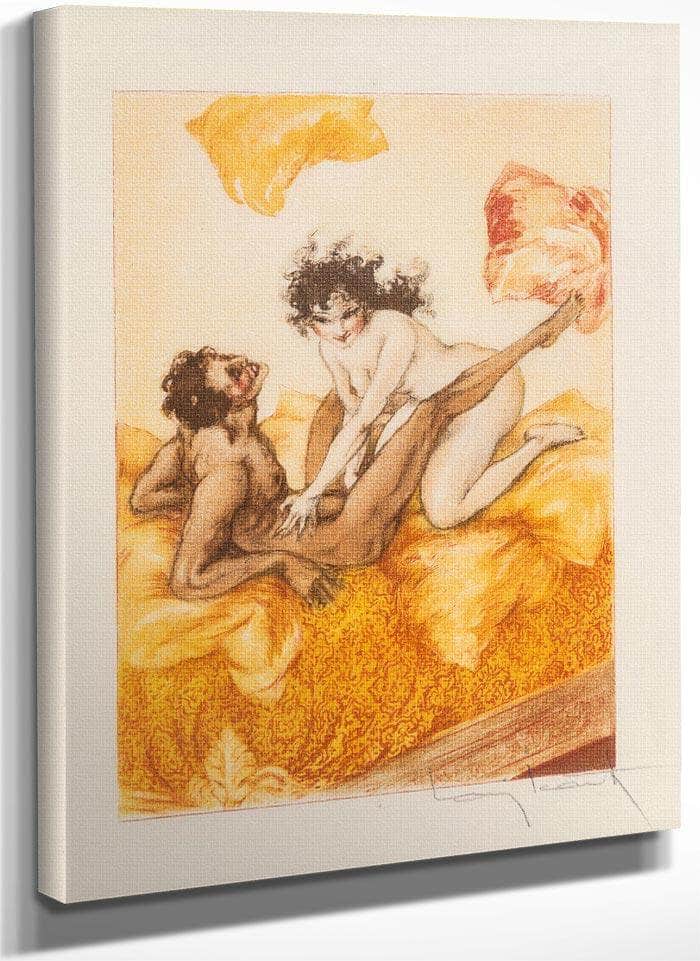 Le Sopha 1935 By Louis Icart Fine Art Print