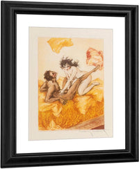 Le Sopha 1935 By Louis Icart Fine Art Print