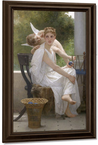 Le Travail Interrompu By William Adolphe Bouguereau Fine Art Print