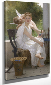 Le Travail Interrompu By William Adolphe Bouguereau Fine Art Print