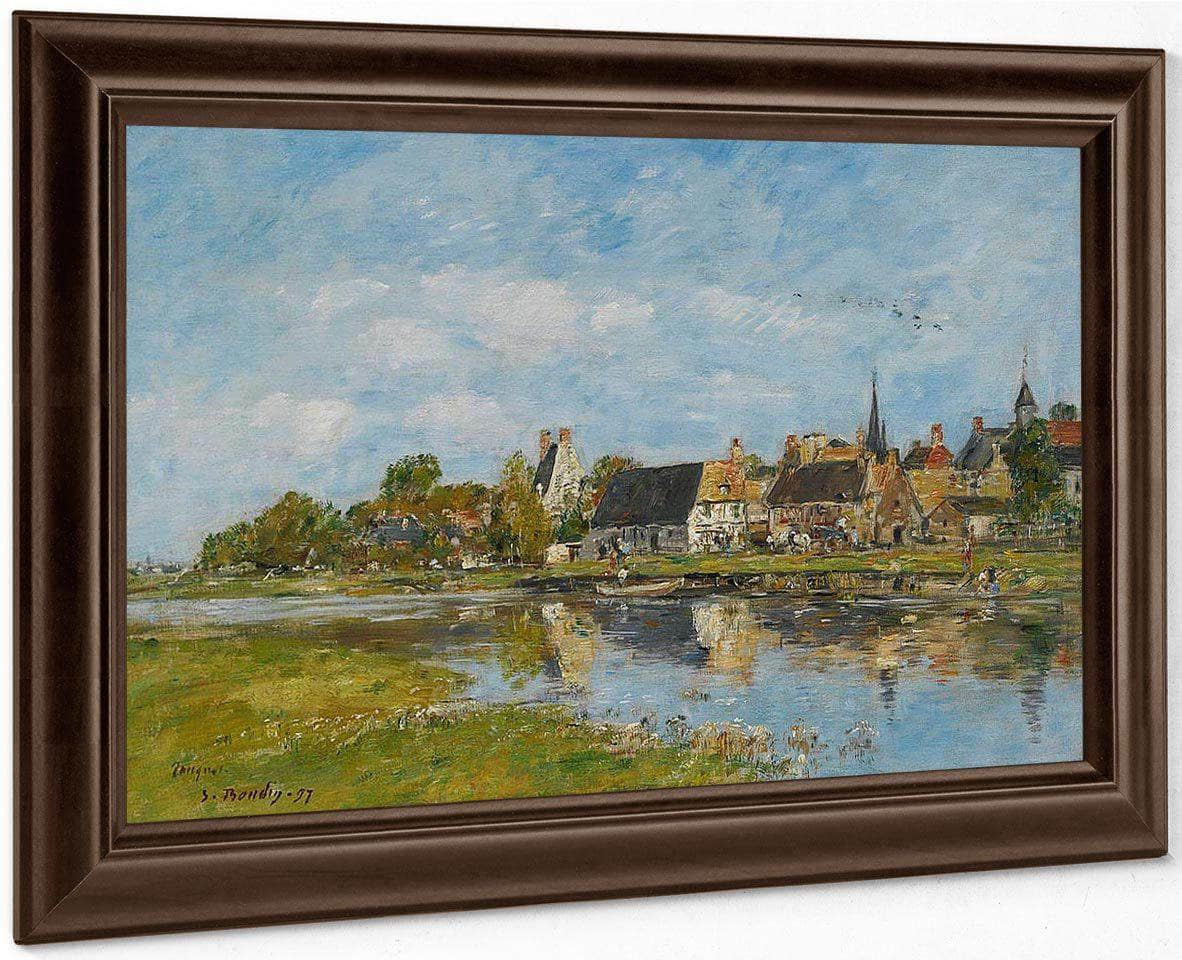 Le Vieux Port De Touques By Robert Reid Fine Art Print