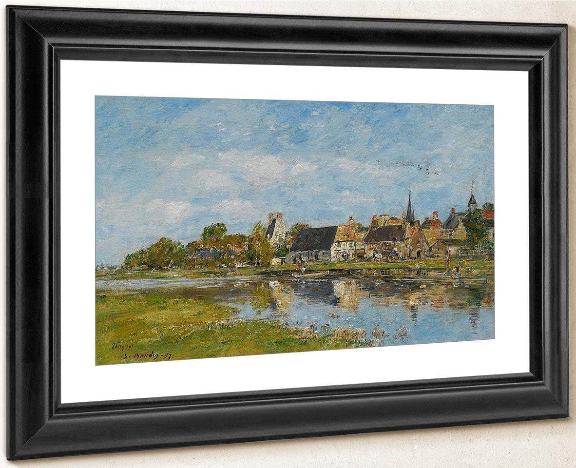 Le Vieux Port De Touques By Robert Reid Fine Art Print