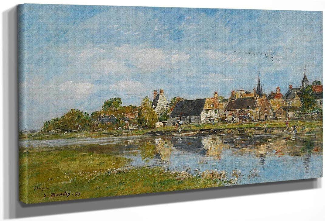 Le Vieux Port De Touques By Robert Reid Fine Art Print