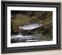 Leaping Trout By Winslow Homer Fine Art Print