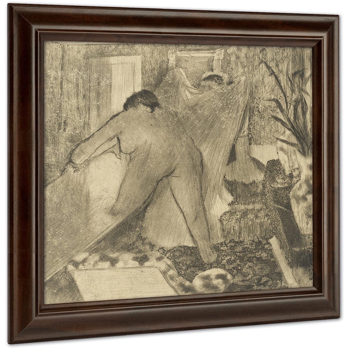 Leaving The Bath (La Sortie Du Bain) By Edgar Degas Fine Art Print