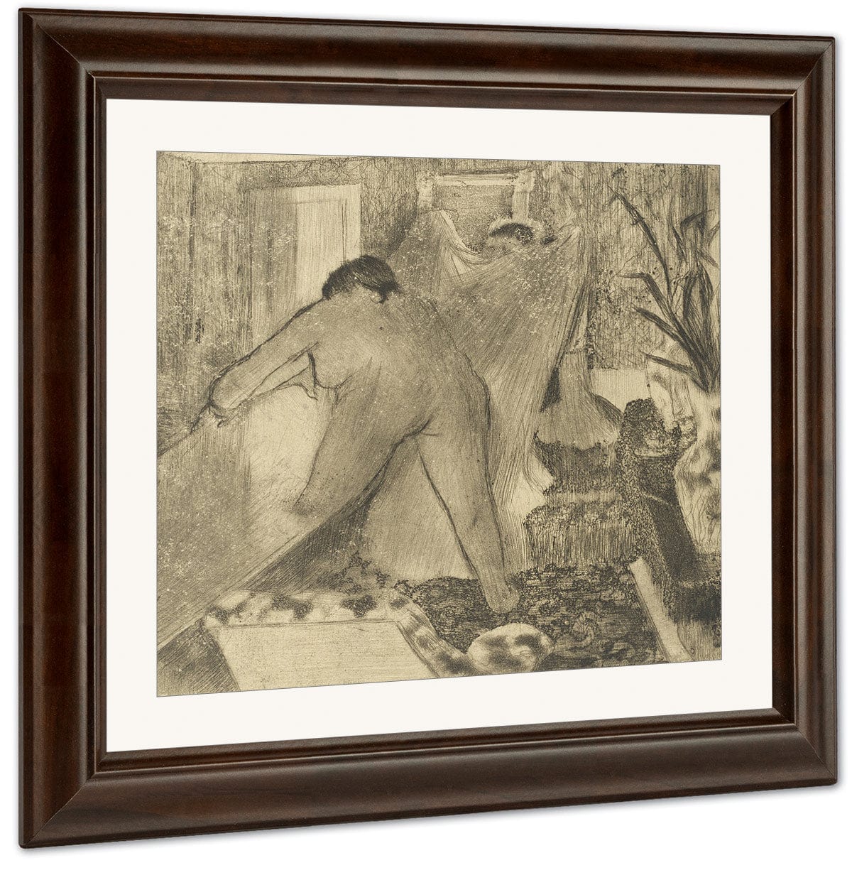 Leaving The Bath (La Sortie Du Bain) By Edgar Degas Fine Art Print
