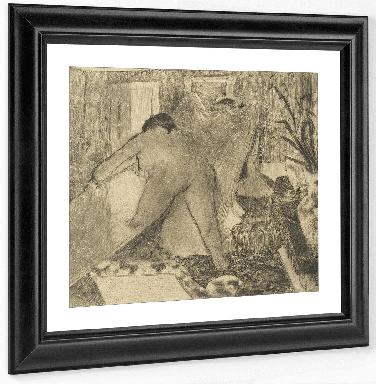 Leaving The Bath (La Sortie Du Bain) By Edgar Degas Fine Art Print