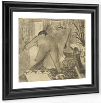 Leaving The Bath (La Sortie Du Bain) By Edgar Degas Fine Art Print