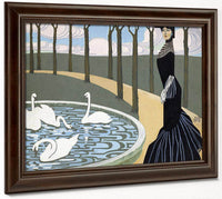 Leda By Juan Gris Fine Art Print