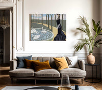 Leda By Juan Gris Fine Art Print