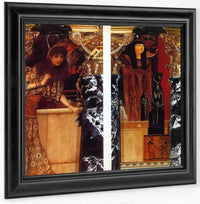 Left Greek Art 1890 1891 By Klimt Fine Art Print