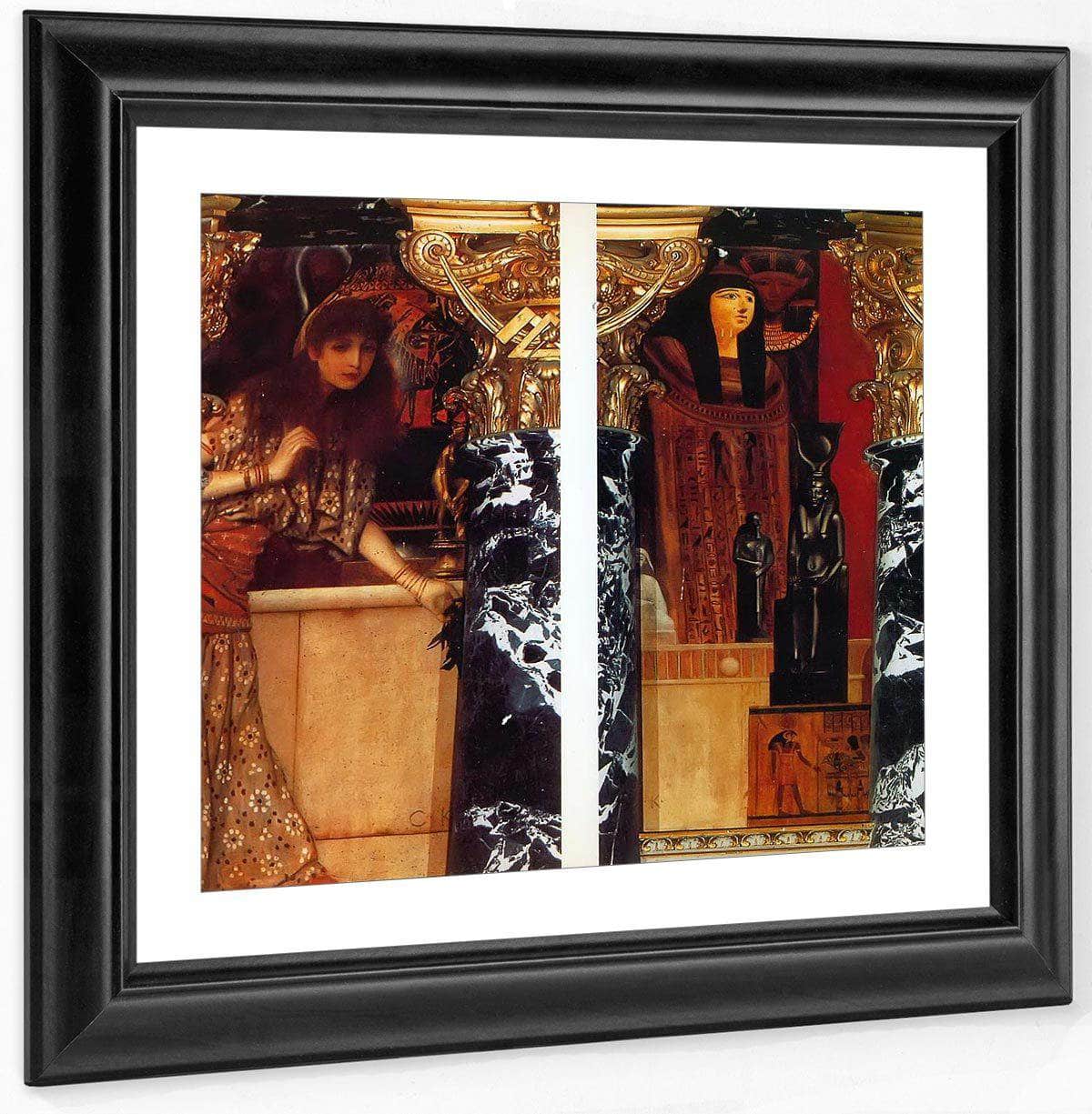 Left Greek Art 1890 1891 By Klimt Fine Art Print
