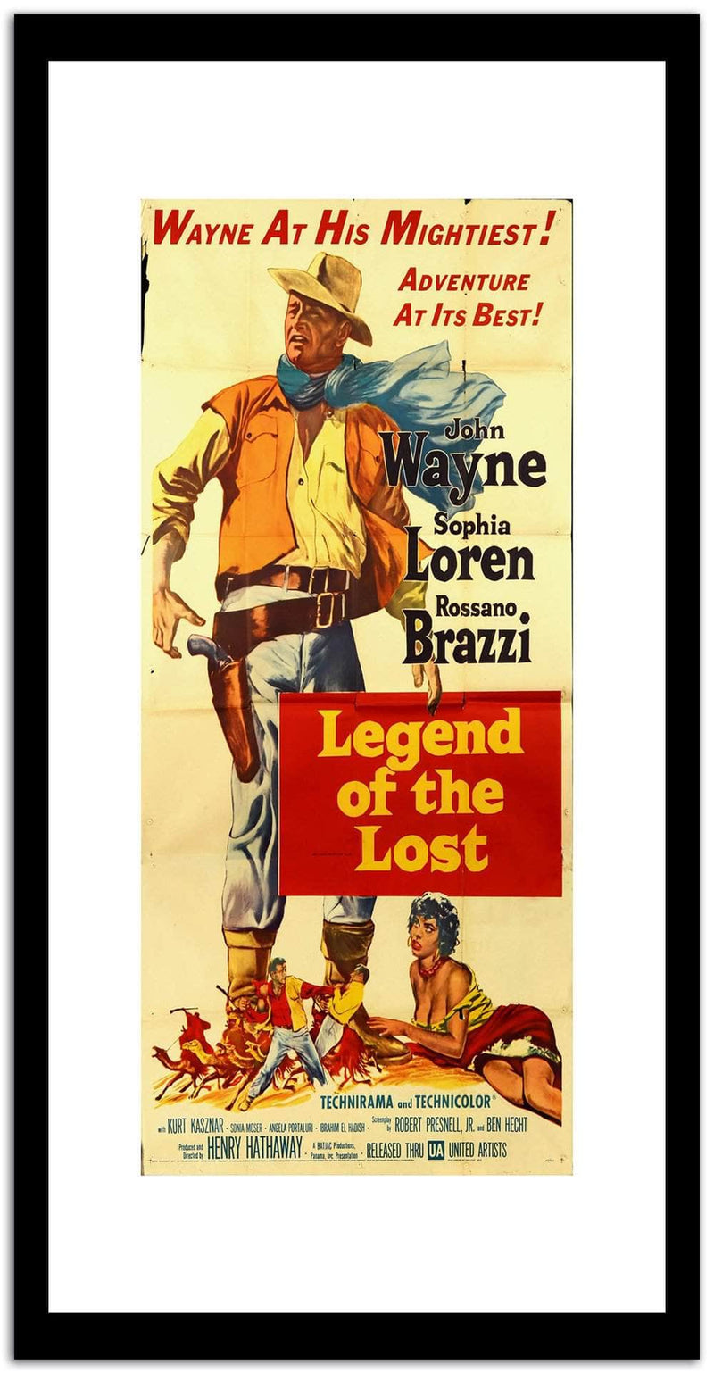 Legend Of The Lost  Vintage Movie Poster Fine Art Print