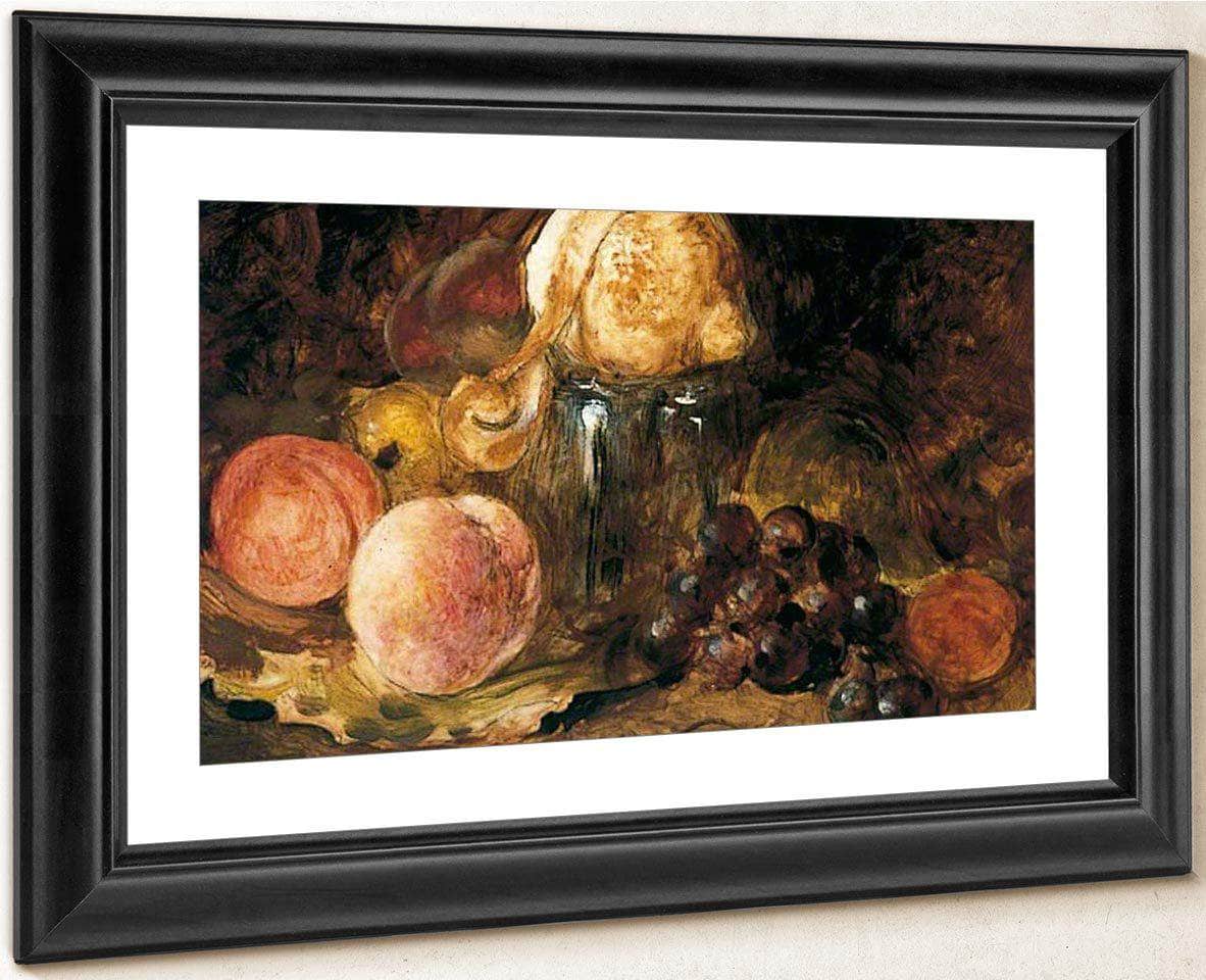 Lemons, Peaches And Nuts(Also Known As The Toilet Of Venus) By William Etty Fine Art Print