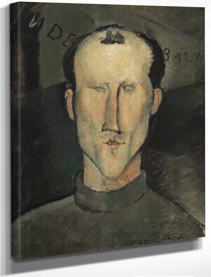 Leon Indenbaum By Amedeo Modigliani Fine Art Print