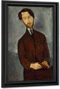 Leopold Zborowskib By Amedeo Modigliani Fine Art Print