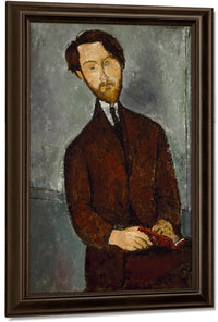 Leopold Zborowskib By Amedeo Modigliani Fine Art Print