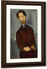 Leopold Zborowskib By Amedeo Modigliani Fine Art Print
