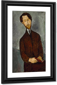 Leopold Zborowskib By Amedeo Modigliani Fine Art Print