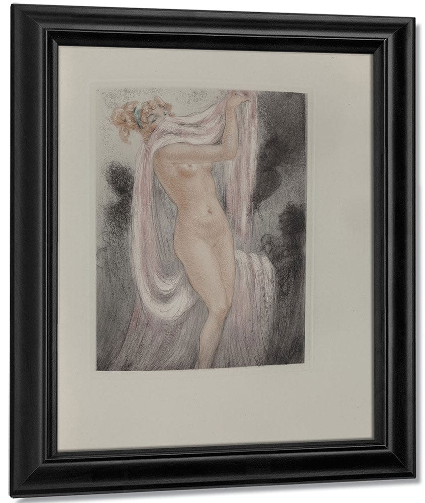 Les Amours De Psyche Et De Cupidon By Jean De La Fountaine 1949 By Louis Icart Fine Art Print