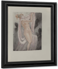 Les Amours De Psyche Et De Cupidon By Jean De La Fountaine 1949 By Louis Icart Fine Art Print