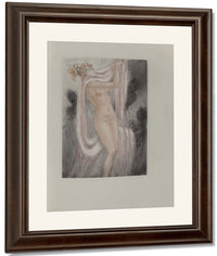Les Amours De Psyche Et De Cupidon By Jean De La Fountaine 1949 By Louis Icart Fine Art Print