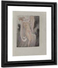Les Amours De Psyche Et De Cupidon By Jean De La Fountaine 1949 By Louis Icart Fine Art Print