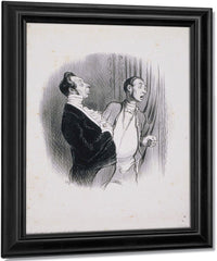 Les Beaux Jours De La Vie Un Nouvel Anobli By Honore Daumier Fine Art Print
