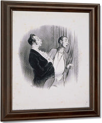 Les Beaux Jours De La Vie Un Nouvel Anobli By Honore Daumier Fine Art Print
