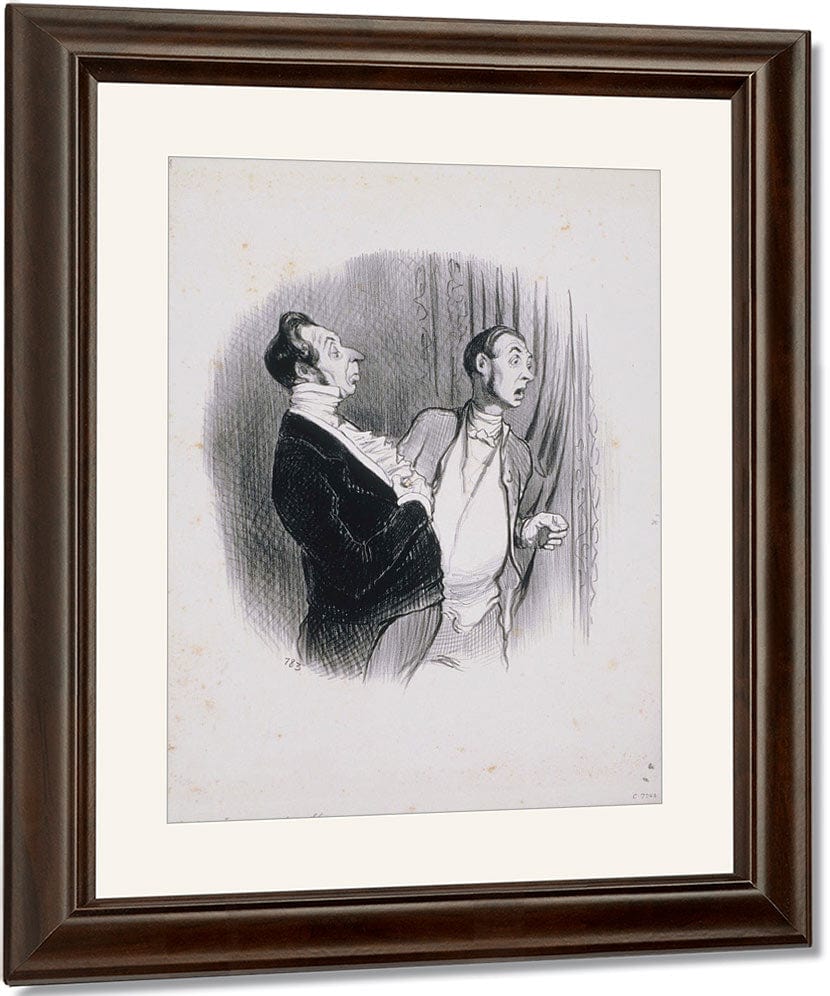 Les Beaux Jours De La Vie Un Nouvel Anobli By Honore Daumier Fine Art Print