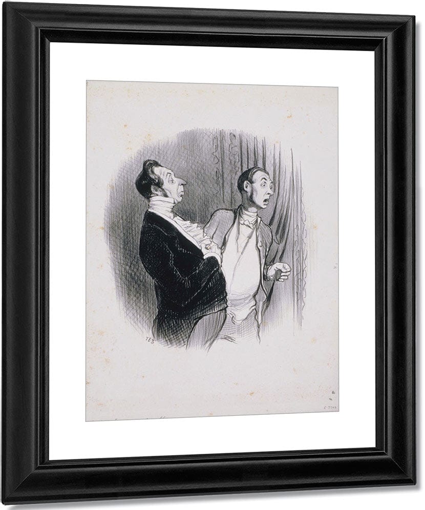 Les Beaux Jours De La Vie Un Nouvel Anobli By Honore Daumier Fine Art Print