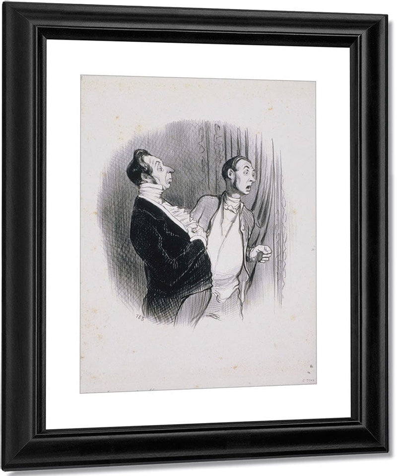 Les Beaux Jours De La Vie Un Nouvel Anobli By Honore Daumier Fine Art Print