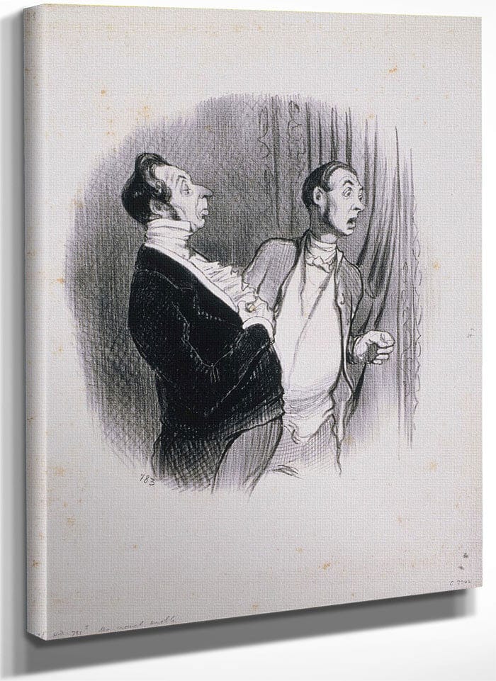 Les Beaux Jours De La Vie Un Nouvel Anobli By Honore Daumier Fine Art Print