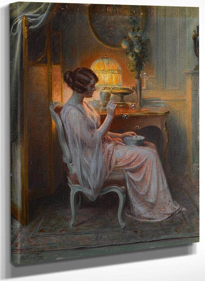 Les Bulles De Savon By Enjolras Delphin Fine Art Print