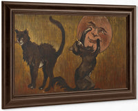 Les Chats Noirs By Henri Riviere Fine Art Print