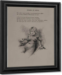 Les Fleur Du Mal By Charles Baudelaire 1947 By Louis Icart Fine Art Print