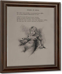 Les Fleur Du Mal By Charles Baudelaire 1947 By Louis Icart Fine Art Print