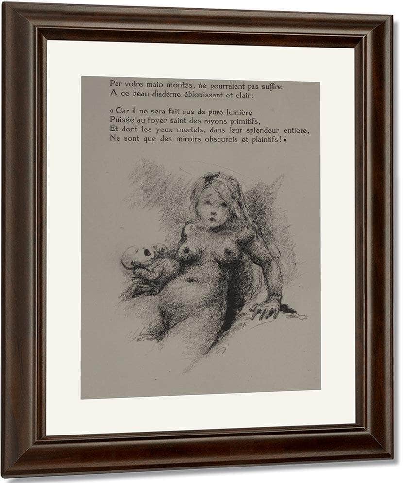 Les Fleur Du Mal By Charles Baudelaire 1947 By Louis Icart Fine Art Print