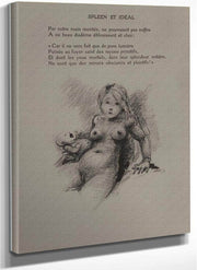 Les Fleur Du Mal By Charles Baudelaire 1947 By Louis Icart Fine Art Print