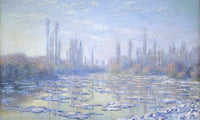 Les Glacons (The Ice Floes) 1 By Claude Monet Fine Art Print