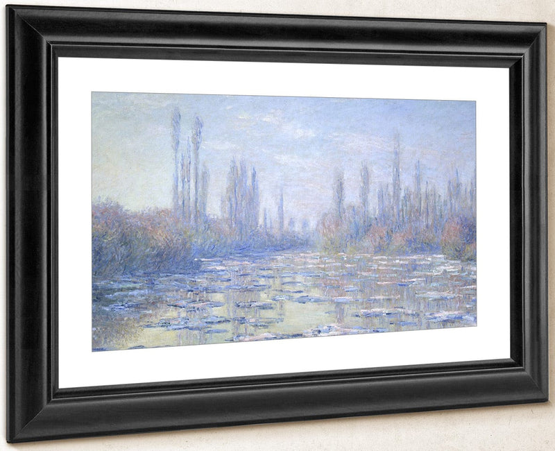 Les Glacons (The Ice Floes) 1 By Claude Monet Fine Art Print