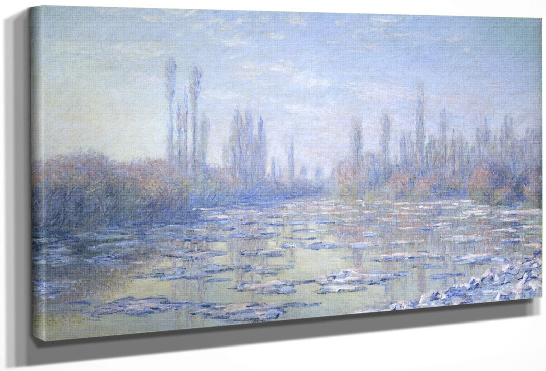 Les Glacons (The Ice Floes) 1 By Claude Monet Fine Art Print