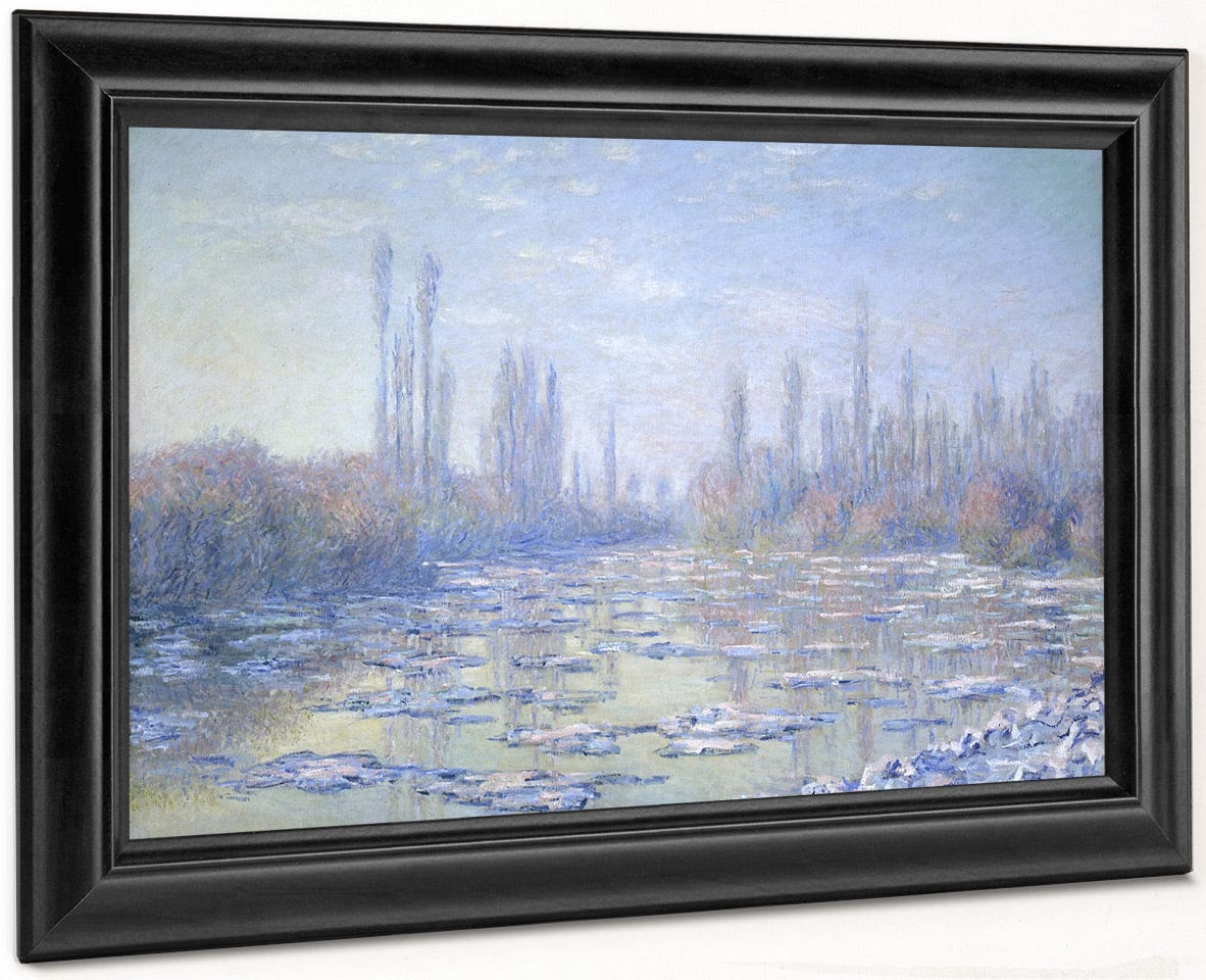 Les Glacons (The Ice Floes) By Claude Monet Fine Art Print