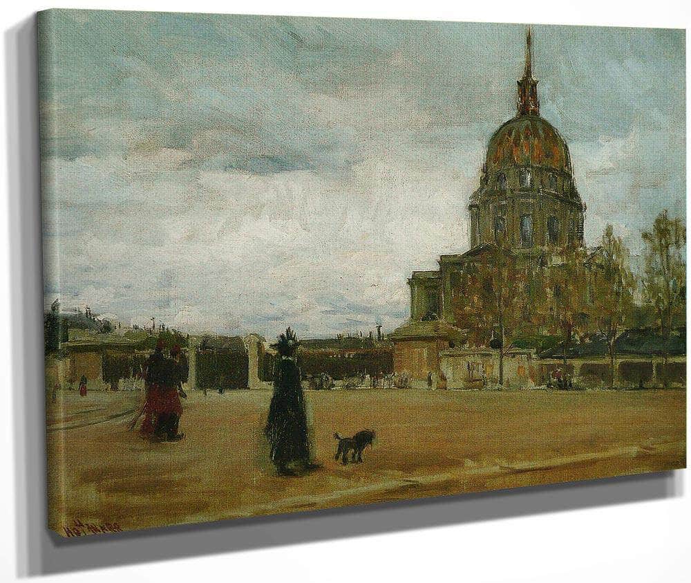Les Invalides Paris 1896 By Henry Ossawa Tanner Fine Art Print
