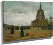 Les Invalides Paris 1896 By Henry Ossawa Tanner Fine Art Print